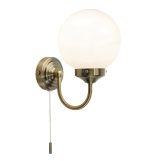 Barclay Single Wall Bracket Antique Brass IP44 - Image 2