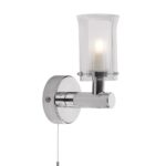 Elba Single Wall Bracket Polished Chrome IP44