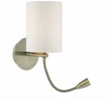 Feta Wall Light LED Antique Brass (Base Only)