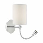 Feta Wall Light LED Polished Chrome (Base Only)