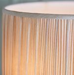 Stanford Antique Brass Table & Beige Shade - Image 4
