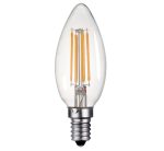 LED Candle Light Bulb SES/E14 4W 400LM (Warm White)