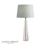 Laura Ashley Blake Medium Table Lamp Crystal Polished Chrome (Base Only)
