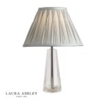 Laura Ashley Blake Small Table Lamp Crystal Polished Chrome (Base Only)