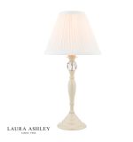 Laura Ashley Ellis Table Lamp Cream With Ivory Shade