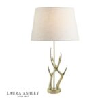 Laura Ashley Mulroy Antler Table Lamp Champagne (Base Only)