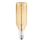 LED Filament Bottle Shape Amber Glass ES/E27 6W