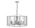 Myka 6lt Pendant Polished Chrome