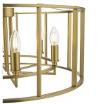 Myka 6lt Pendant Brushed Bronze - Image 3