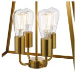 Academy 4lt Lantern Natural Brass - Image 3