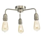 Kiefer 3lt Flush Satin Chrome