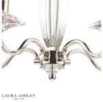 Laura Ashley Carson 5lt Chandelier Cut Glass & Polished Nickel - Image 3