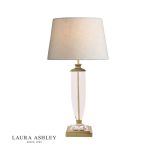 Laura Ashley Carson Large Table Lamp Antique Brass & Crystal (Base Only)