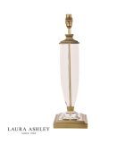Laura Ashley Carson Large Table Lamp Antique Brass & Crystal (Base Only) - Image 3