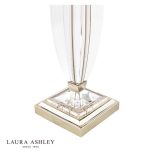 Laura Ashley Carson Large Table Lamp Polished Nickel & Crystal (Base Only) - Image 4