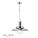Laura Ashley Corbridge Pendant Polished Chrome