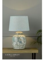 Laura Ashley Elizabeth Ceramic Table Lamp With Bird Print Design (Base Only) - Image 4