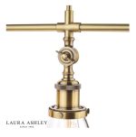 Laura Ashley Isaac 3lt Bar Pendant Antique Brass - Image 3