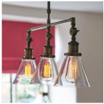 Laura Ashley Isaac 3lt Bar Pendant Antique Brass - Image 4