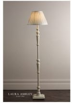 Laura Ashley Tate Wooden Floor Lamp Off White (Base Only) - Image 5