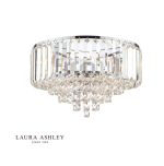 Laura Ashley Vienna 3lt Flush Crystal Polished Chrome