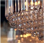 Laura Ashley Vienna 9lt Chandelier Crystal & Polished Chrome - Image 3