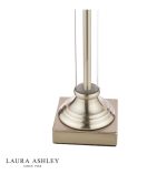 Laura Ashley Winston Table Lamp Antique Chrome & Glass (Base Only) - Image 4