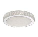 Akelia Flush Acrylic & Stainless Steel Large LED