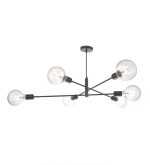 Alana 6lt Pendant Black