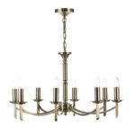 Ambassador 8lt Dual Mount Pendant Antique Brass