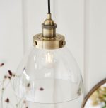 Hansen Antique Brass Pendant - Image 4