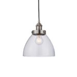 Hansen Brushed Silver Pendant