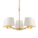 Harvey 5lt Satin Gold Pendant