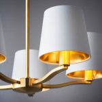 Harvey 5lt Satin Gold Pendant - Image 4