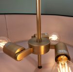 Hayfield 3lt Antique Brass Pendant - Image 5
