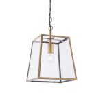 Hurst Antique Brass Pendant