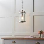 Lambeth 1lt Satin Nickel Pendant - Image 3