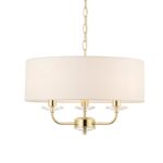 Nixon 3lt Brass Pendant