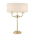 Nixon 2lt Brass Table