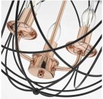 Phoenix 3lt Pendant Black & Copper - Image 3