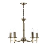 Ambassador 5lt Dual Mount Pendant Antique Brass
