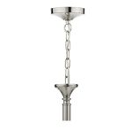 Ambassador 8lt Dual Mount Chandelier Satin Chrome - Image 4