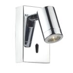 Anvil Wall Bracket Polished Chrome LED