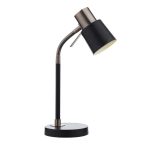 Bond Task Table Lamp Black Copper
