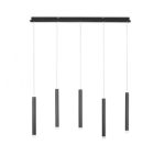 Bruno 5lt Bar Pendant LED Black