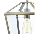 Churchill 1lt Pendant Antique Brass - Image 4