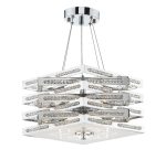 Cube 5lt Pendant Polished Chrome