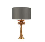 Palm Table Lamp Gold (Base Only) - Image 2