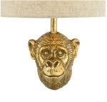 Raul Monkey Wall Light Gold With Shade - Image 4