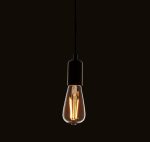 E27 LED 2W Filament Pear (Non-Dimmable) - Image 3